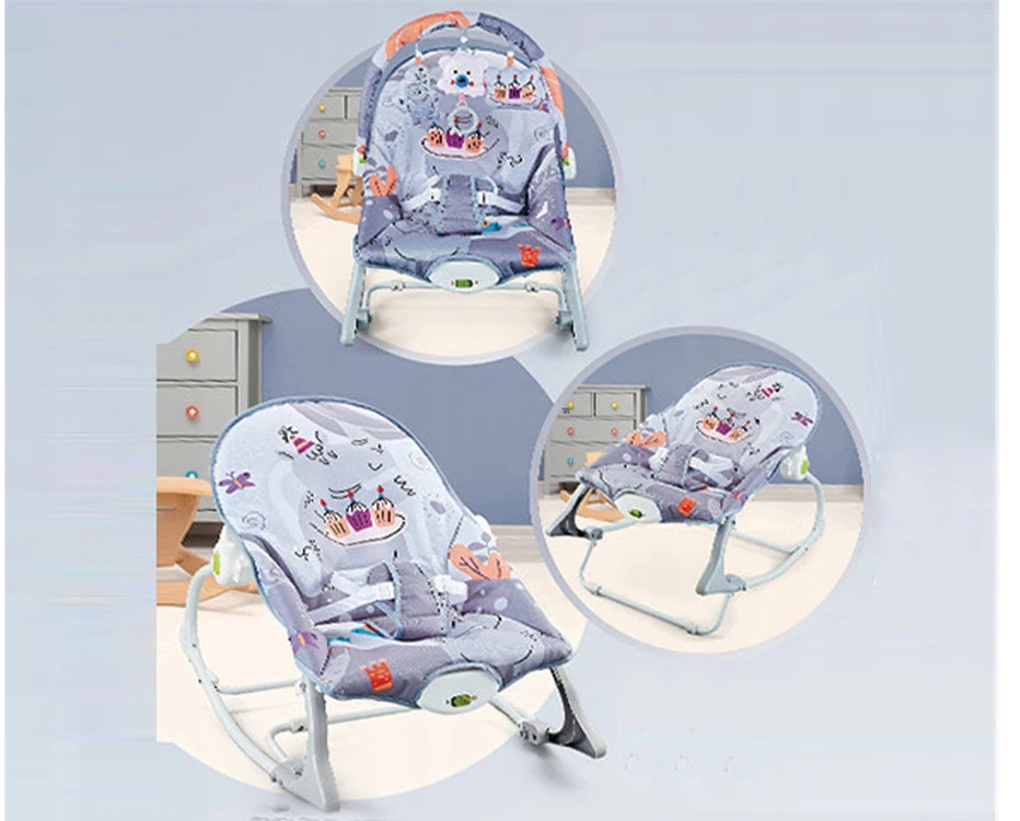 Zutto HQ BABY BED BED BED BED PLAY GROUND VIBRATIONS ROCKER 6 viename