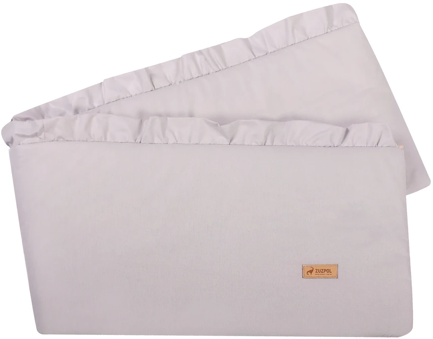 Zuzpol Ochraniacz do łóżeczka 210 cm do łóżeczka 140x70 pilka FRILL
