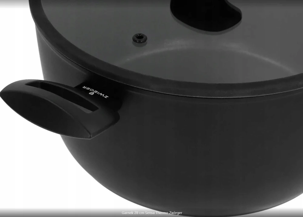 ZWIEGER ALIUMININIS PUODAS NEPRIKLANTAS INDUKCINIS SENSA THERMO 7,7L 28cm
