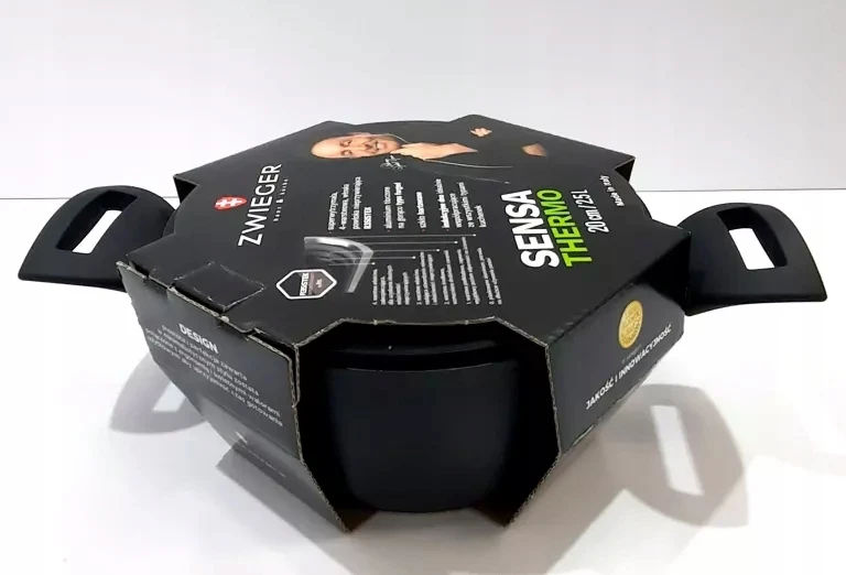 ZWIEGER Aliumininis puodas su nelipnia danga, indukcinis, SENSA THERMO 4,4 l 24 cm