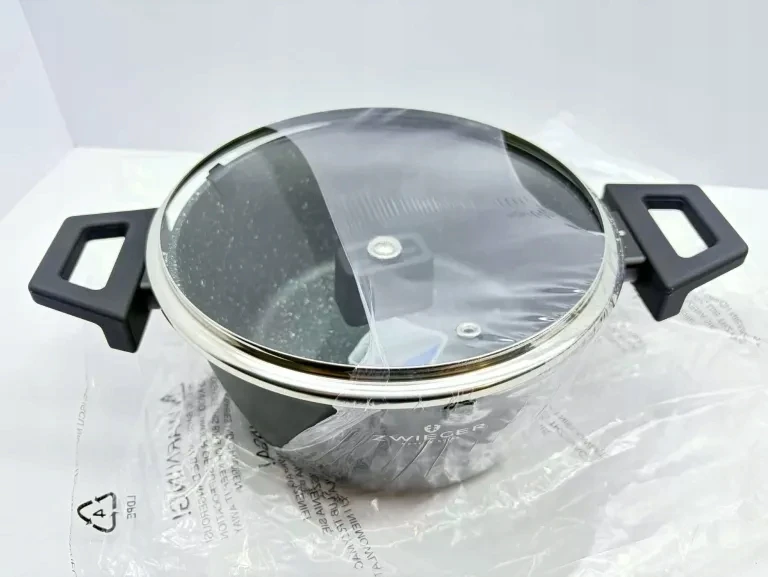 ZWIEGER FORTE PUODAS 3 L SU DANGIU 20 CM Juodas INDUKCINIS ALUMINIS
