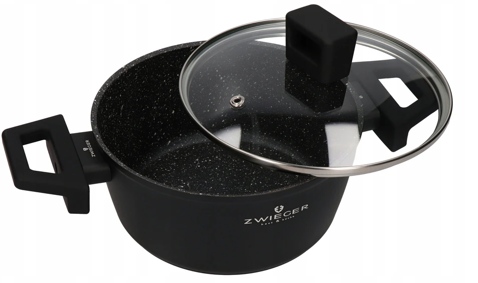 Zwieger forte puodas su dangčiu 18 cm 2l