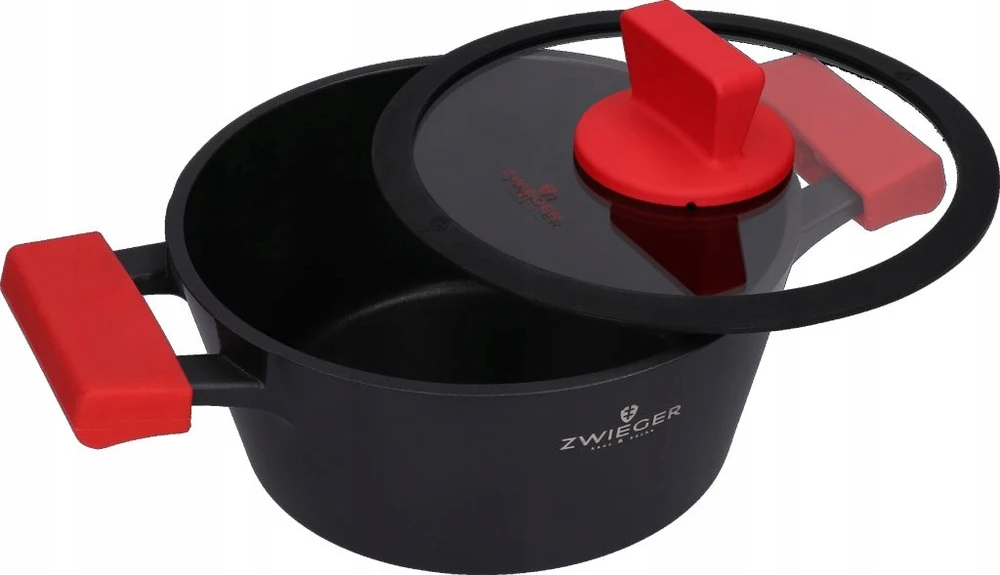 ZWIEGER OBSIDIANO PUODAS 24CM INDUKCINIS DANGAS