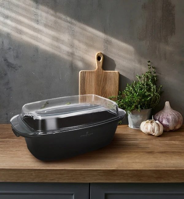 ZWIEGER PRACTI PLUS LIETUS 32 CM + 2 FUNKCIJŲ DANGIS 5,2 L NELIPA
