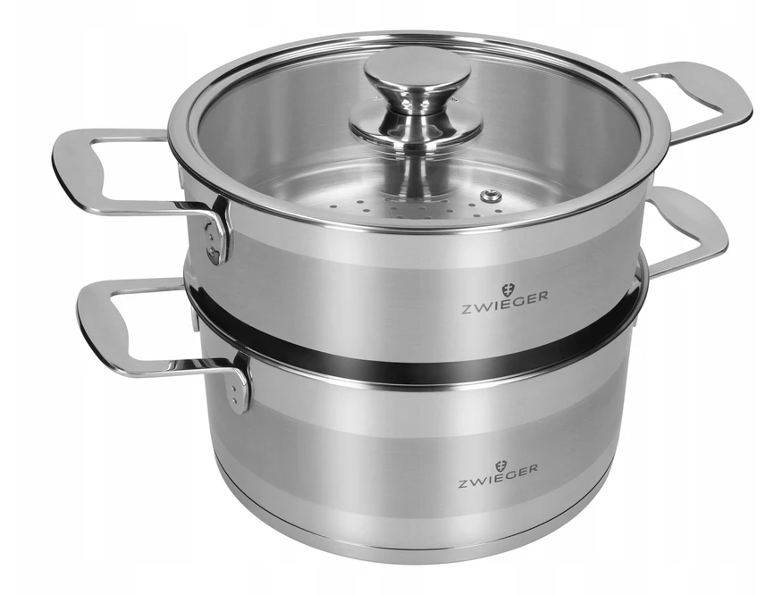Zwieger PUODAS GARINIS PUODAS GARINimui SU Įdėklu, INDUKCINĖS DUJOS 22cm 3,5