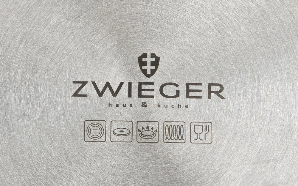 Zwieger Puodas su dangčiu 3,5 L Obsidianas