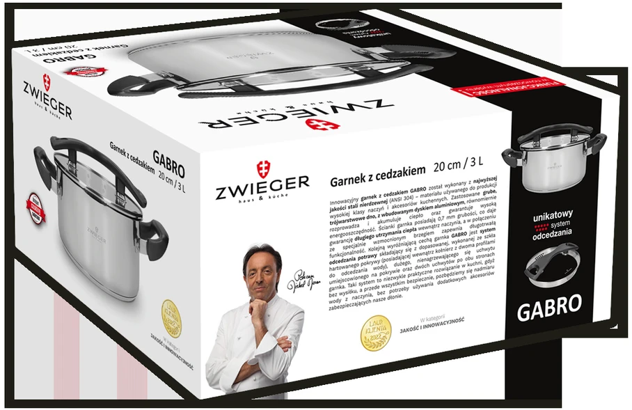 Zwieger puodas su kiaurasamčiu, 20cm