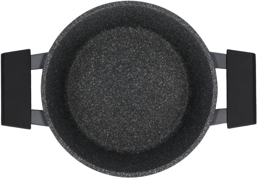 Zwieger Puodų rinkinys Juodas Stone 4 el. (24/28 cm) su nelipnia danga