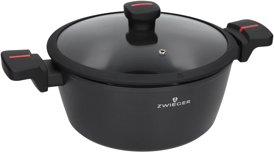 ZWIEGER Raudonas LINE Puodas 24 cm