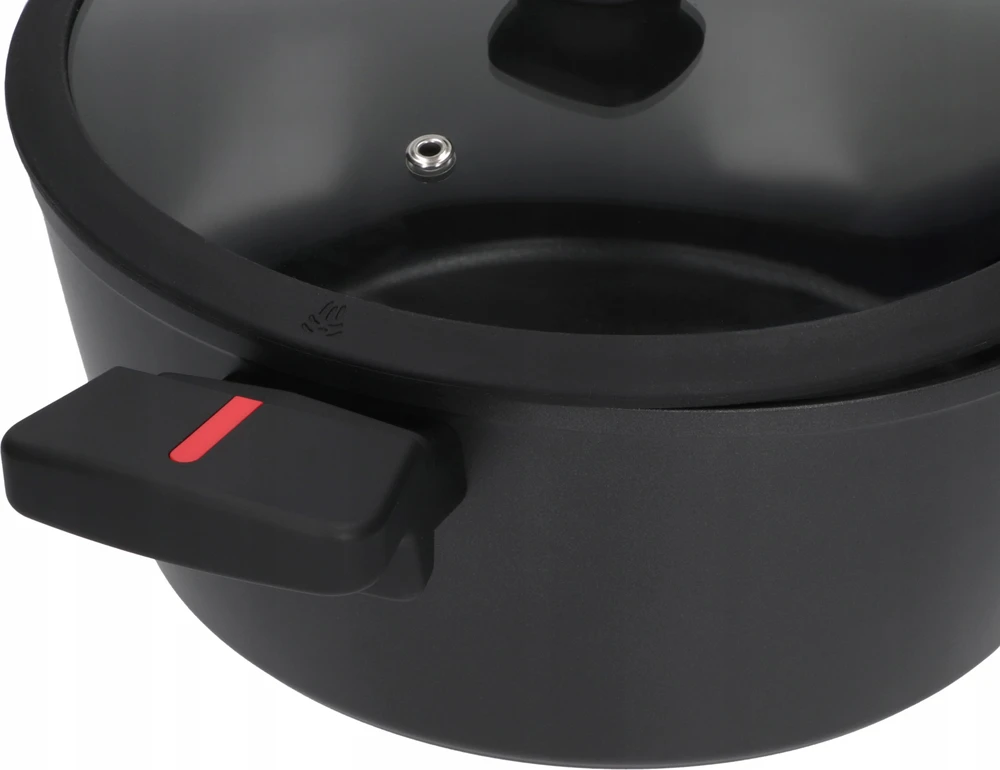 ZWIEGER Raudonas LINE Puodas 24 cm