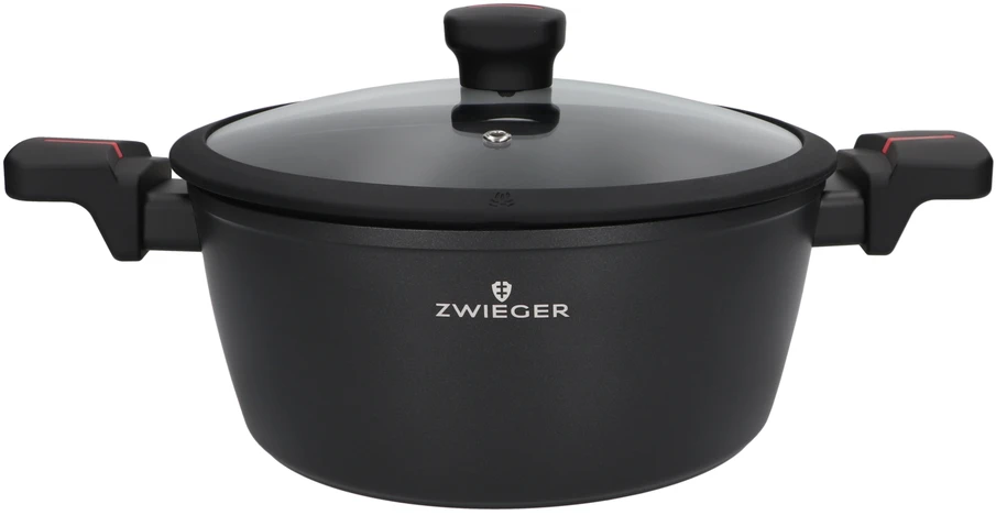 ZWIEGER Raudonas LINE Puodas 24 cm