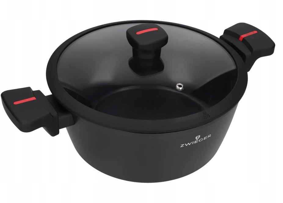ZWIEGER Raudonas LINE Puodas 24 cm