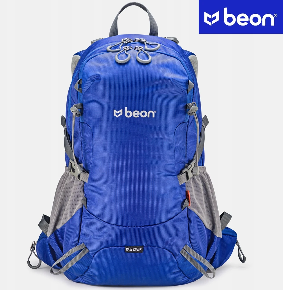 Žygių kuprinė Beon XB540, 30 l, mėlyna, su apsauga nuo lietaus