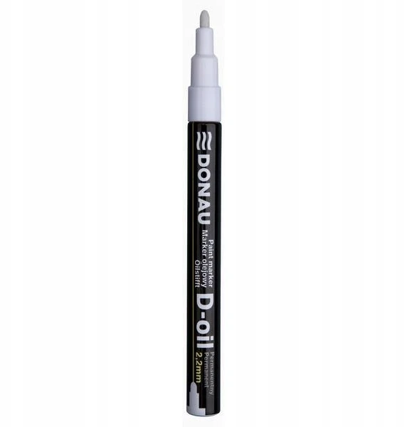 Žymeklis Donau D-Oil Marker, 2.2 mm, baltas