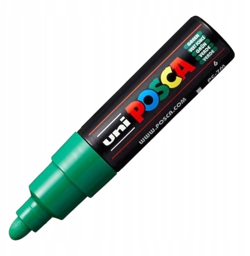 Uni Žymeklis Posca PC-7M Nr.6, žalias