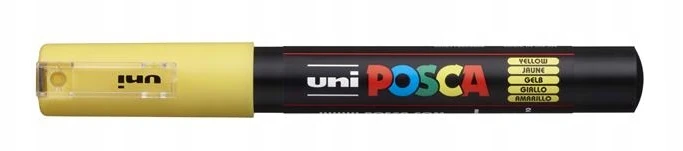 Uni Mitsubishi Markeris POSCA PC-1M Nr.2 geltonas