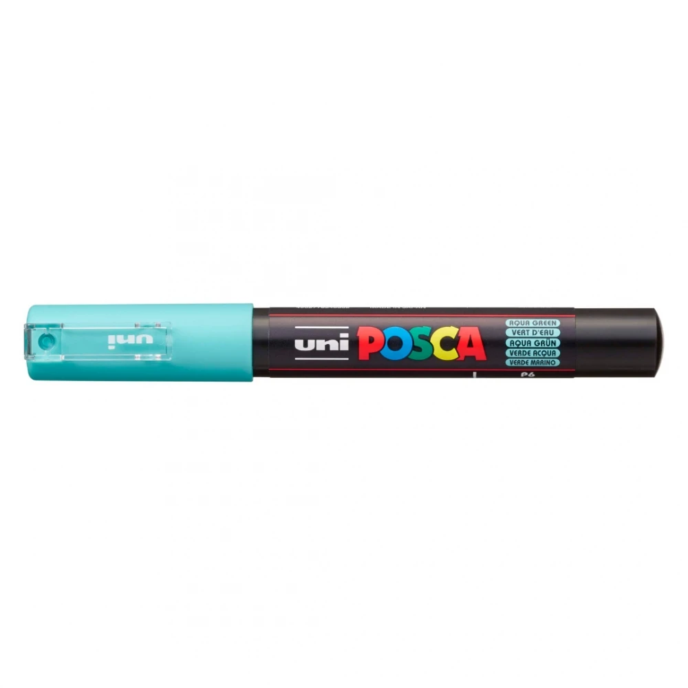 Žymeklis UNI Posca PC-1M, apvalus, 0.7 mm, žalias