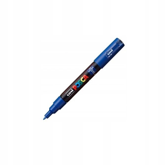 Žymeklis UNI Posca PC-1M, apvalus, 0.7 mm, mėlynas