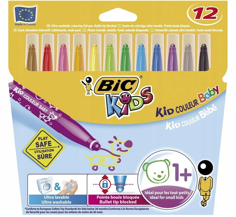 Žymeklių rinkinys bic kids (naudoti a)