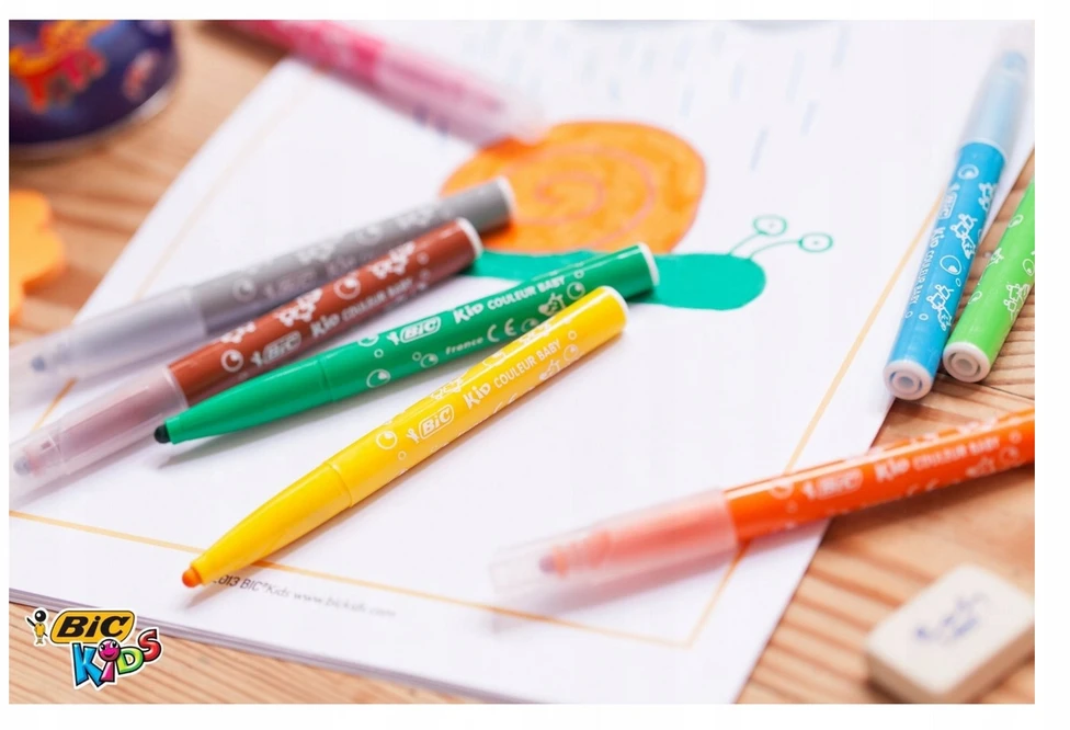 Žymeklių rinkinys bic kids (naudoti a)