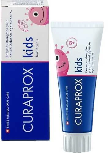 Curaprox Pasta do zębów vaikams od 6 lat Kids o smaku arbuza, 60ml
