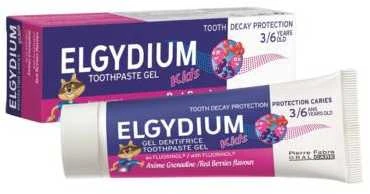 Elgydium OTC PASTA DLA DZIECI raudona