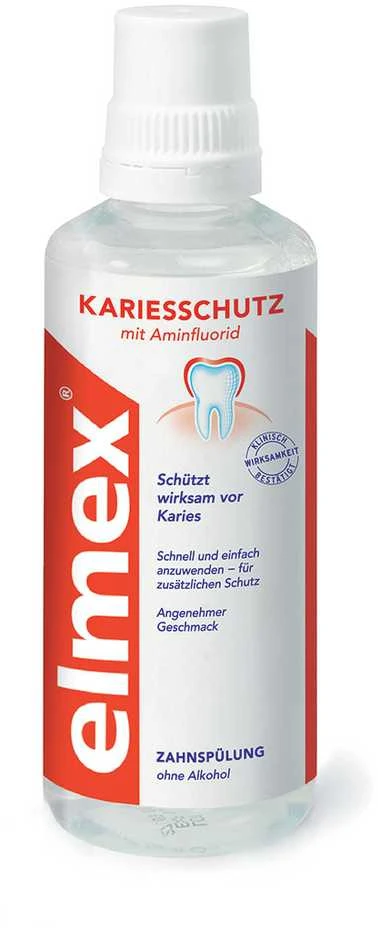 Elmex Kariesschutz Burnos Skalavimo Skystis 1x400ml.