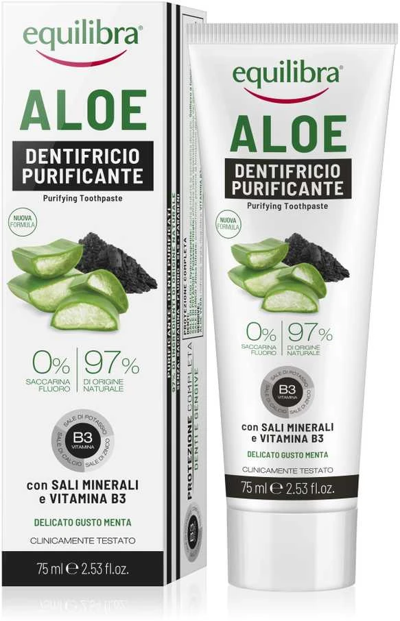 Equilibra Gel Carbo Purif Paste dantų pasta 75ml