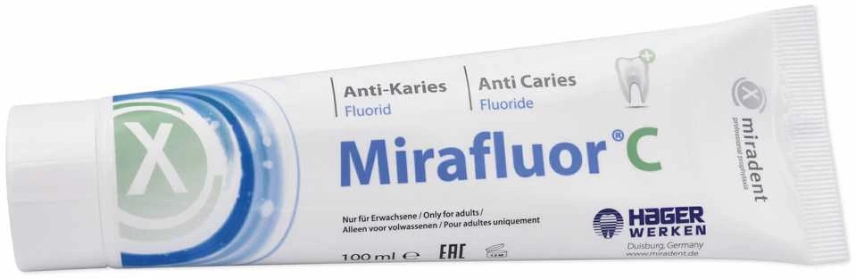 Miradent Mirafluor C dantų pasta 100 ml