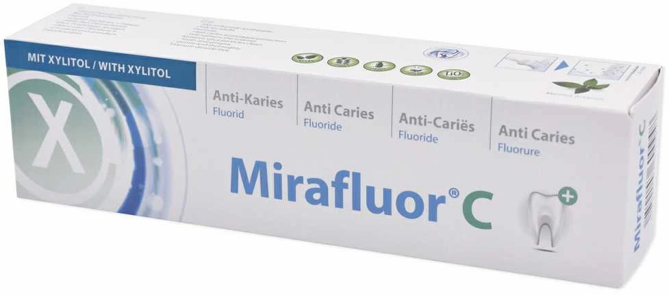 Miradent Mirafluor C dantų pasta 100 ml