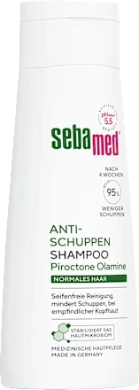 Šampūnas nuo pleiskanų Sebamed, 200 ml