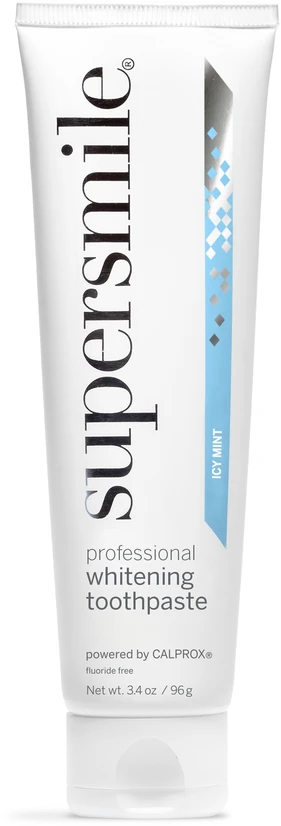 Supersmile Icy Mint dantų pasta be fluoridų, 96g