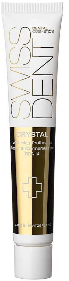 "Swissdent Crystal Repair" balinamasis dantų kremas 50ml
