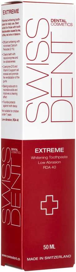 "Swissdent Extreme Whitening dantų pasta 50ml
