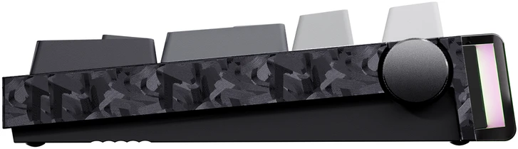 ATTACK SHARK R98 HE Carbon Fiber Moonlight Night laidinė klaviatūra su Rapid Trigger ir Magnetic Switch jungikliais, C01 Ultra RGB Coiled Cable laidu (2026-10-08 10:30:48)