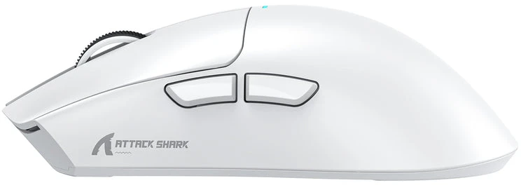 ATTACK SHARK X11 Wireless Belaidė Žaidimų Pelė | Baltas