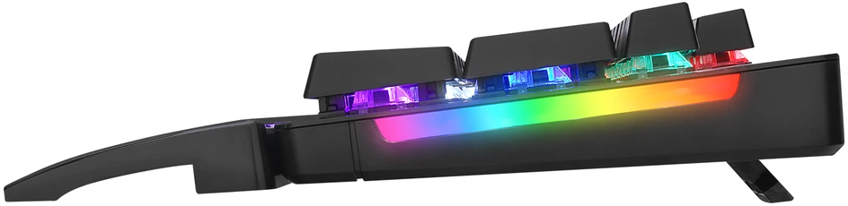 Klaviatūra žaidimams Rampage Umbra KB-R86 Kaicheng Mėlyna su laidu mechaninė su pašvietimu juoda