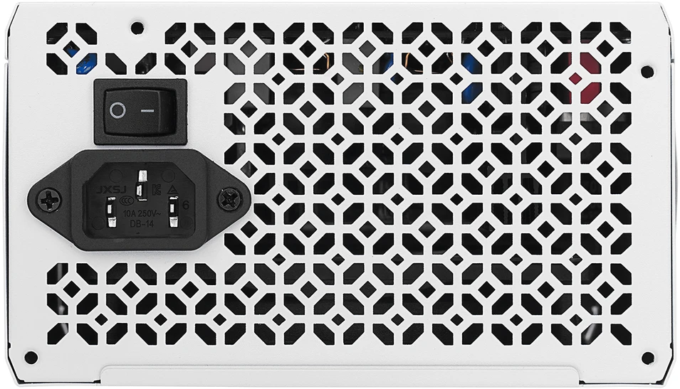 Modulinis maitinimo šaltinis Rampage Mate M750-80PB 750W 12cm Fan. 80 Plus Bronze. Active PFC. Full Modular. Baltas