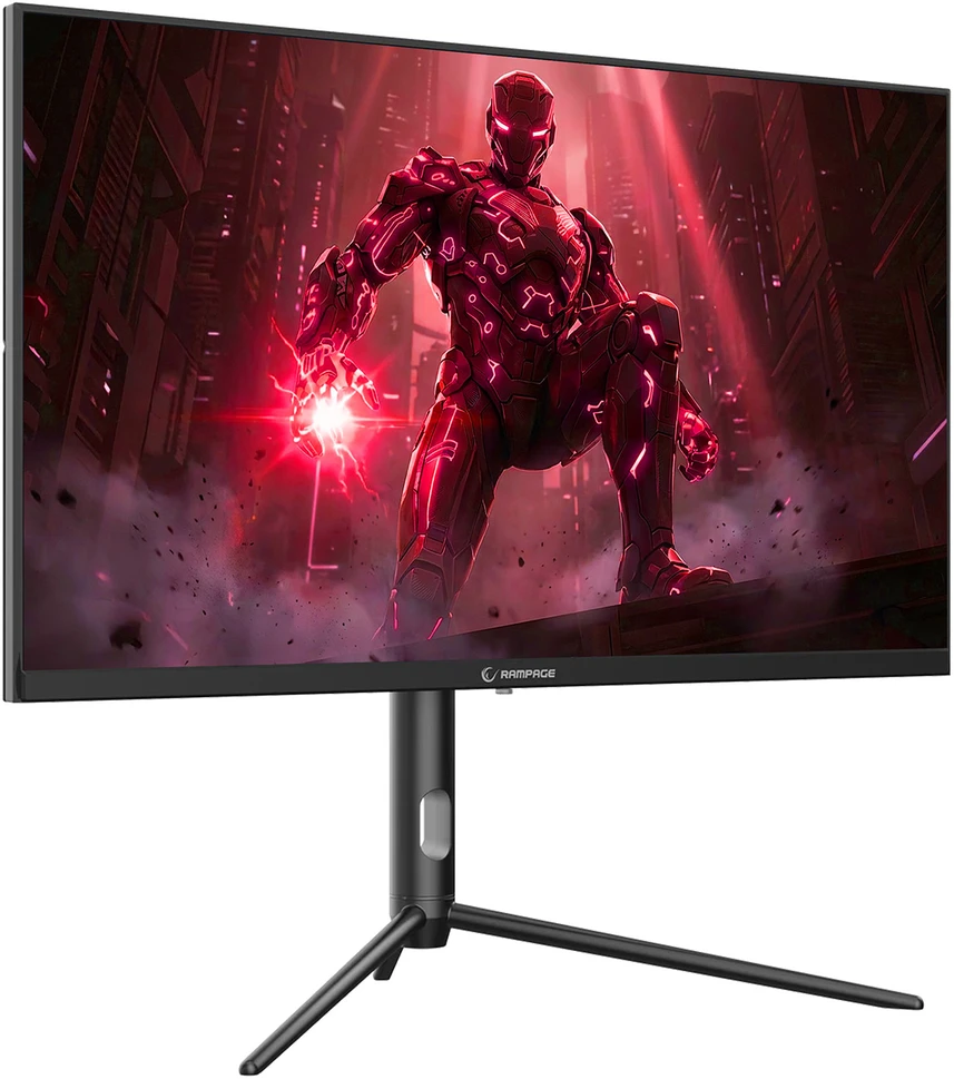 Monitorius Rampage GLACIER GL27R200Q 27'' 200Hz 1ms IPS QHD 2K AdaptiveSync RGB Pivot