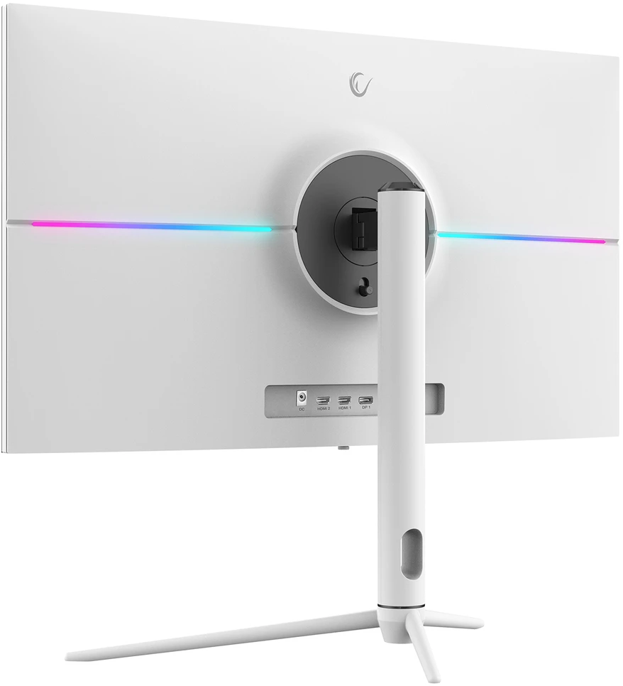 Monitorius Rampage GLACIER GL27R200Q 27'' 200Hz 1ms IPS QHD 2K AdaptiveSync RGB Pivot Baltas