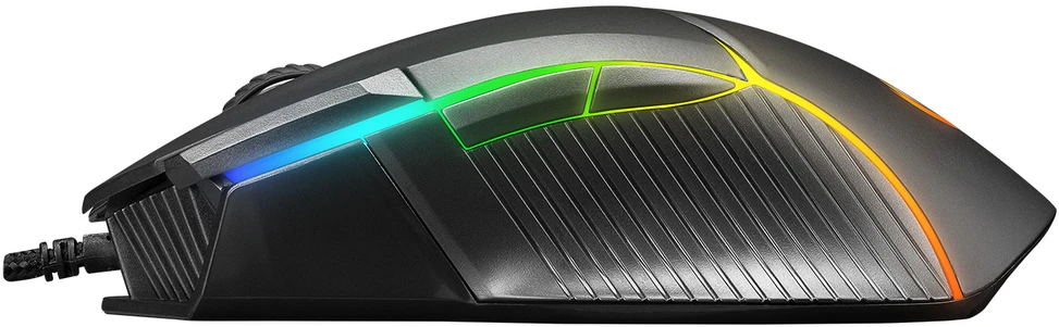 Pelė žaidimams Rampage SMX-G39 Comfort USB 8D+ Extra Shot Button 7200dpi. RGB LED. programuojama