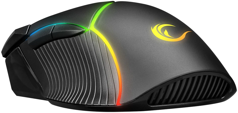 Pelė žaidimams Rampage SMX-G39 Comfort USB 8D+ Extra Shot Button 7200dpi. RGB LED. programuojama