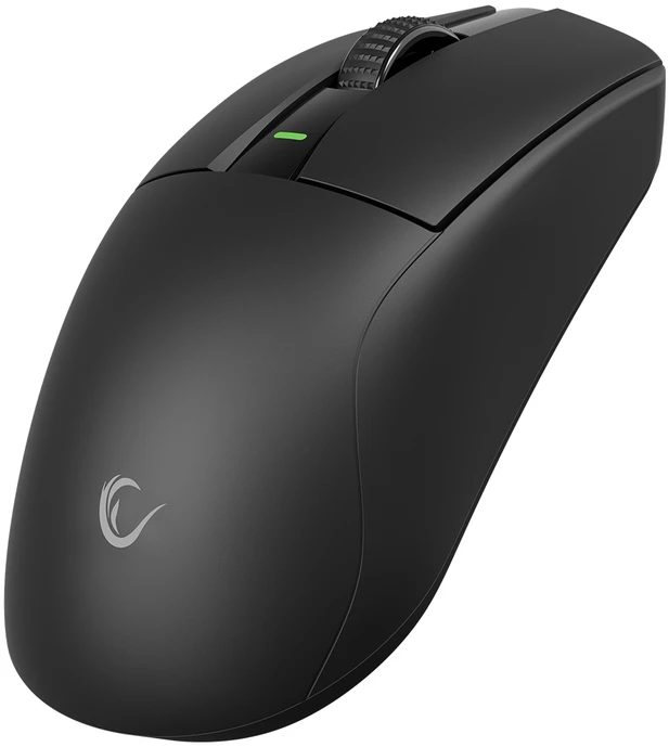 Pelė žaidimams RAMPAGE ZENITH PRO 4K Bluetooth+ USB + 2.4Ghz. PAW3395. NORDIC 52833 MCU. juoda