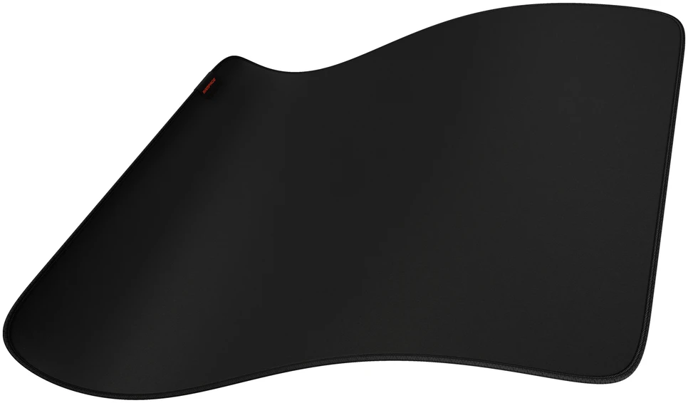 Žaidimų pelės kilimėlis RAMPAGE PULSAR PRO L 450x400x4mm iš neutralaus audinio, juodas