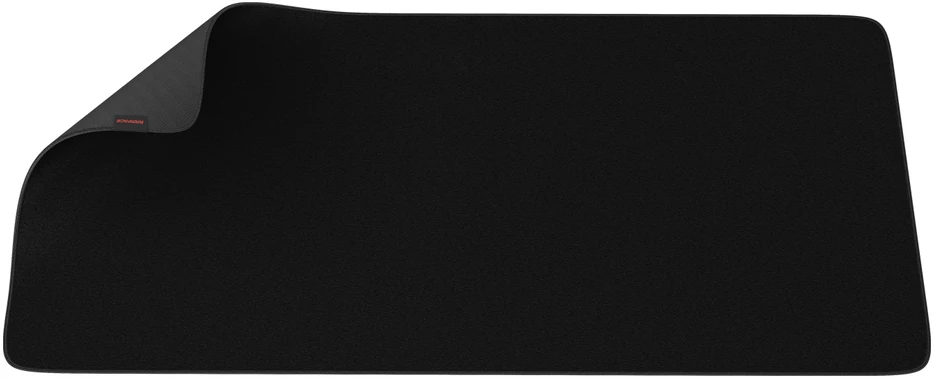 Žaidimų pelės kilimėlis RAMPAGE PULSAR PRO XXL 900x400x4mm iš neutralaus audinio juodas