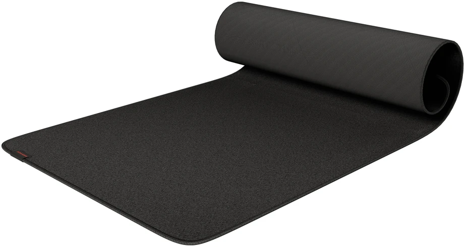Žaidimų pelės kilimėlis RAMPAGE PULSAR PRO XXL 900x400x4mm iš neutralaus audinio juodas