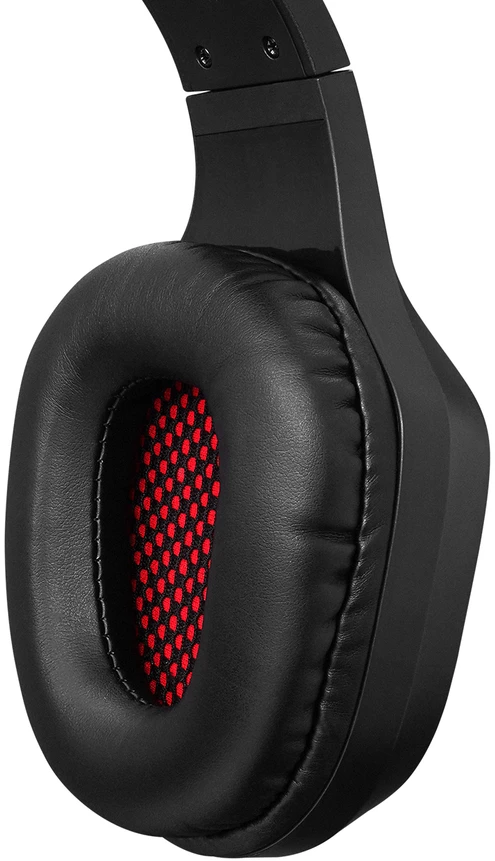 Rampage RM-K90 Vector juodos RGB LED žaidimų ausinės su mikrofonu 3.5mm
