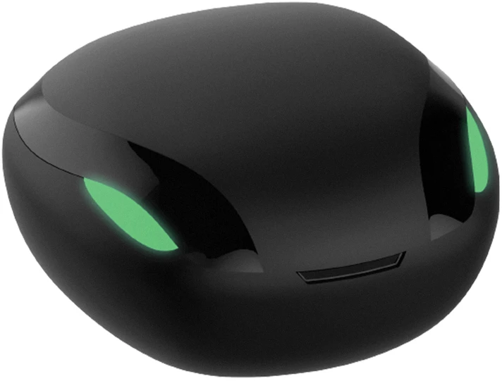 Rampage RM-TWS01G VIPER juodos „Bluetooth TWS“ žaidimų ausinės su mikrofonu