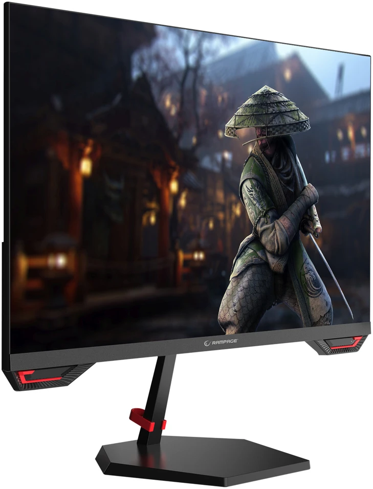 Žaidimų monitorius Rampage CRIMSON CR25R180 25'. 200HZ. 0.5MS. CSOT. IPS FHD FREESYNC/G-SYNC