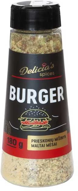Prieskonių mišinys DELICIA'S Burger 180g